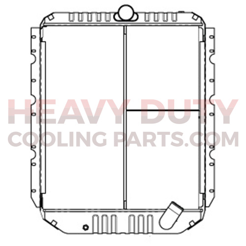 Int57 Radiator International Radiator 4057R - Rocky Mount Radiator & A/C